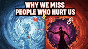 Why we miss people who hurts us 🤔