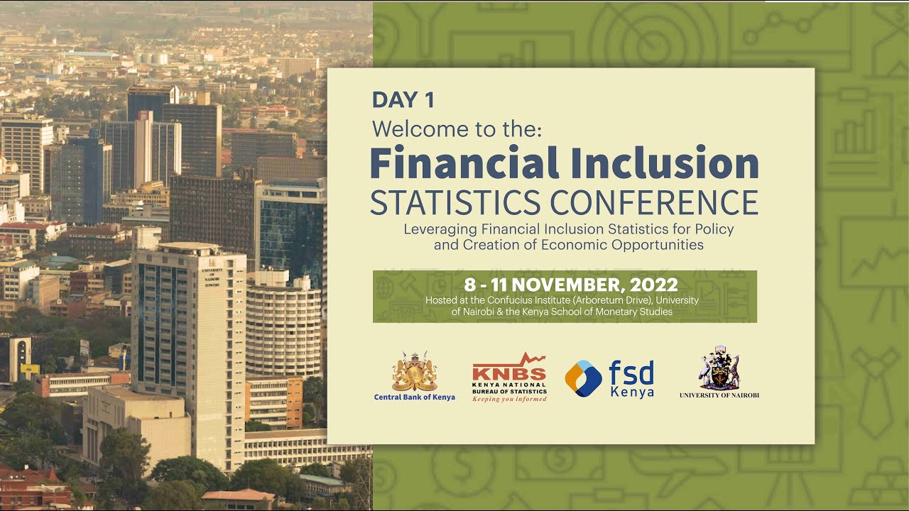 Day 1: Financial Inclusion Statistics Conference - YouTube