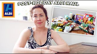 ALDI FOOD HAUL WITH PRICES | Post Holiday Restock Food Shop &amp; Catch Up