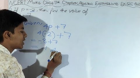 Q 2, Ex 12 C - Algebraic Expression - Chapter 12- Maths Class 7th - NCERT