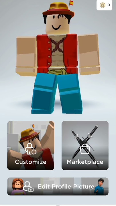 Roblox #anime #robloxavatar #animeroblox #onepiece #luffy #luffyonepi, luffy