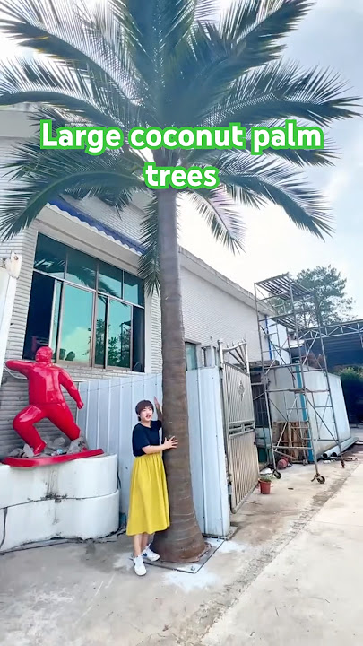 🏝️ Unbreakable Tropical Luxury! Lggartificialplant's Coconut Palms — UV-Proof Icons for outdoor