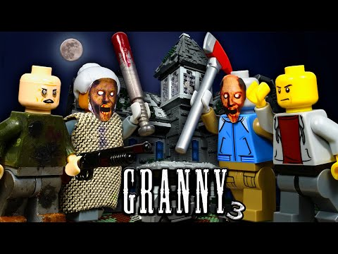 LEGO Мультфильм Granny 3 - Часть 3 / ФИНАЛ / Horror game Гренни / ЛЕГО Stop Motion, Animation [4K]