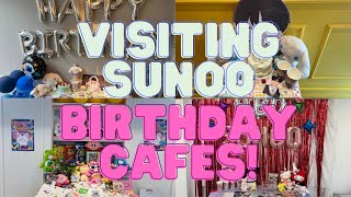 Visiting Enhypen Sunoo Birthday Cafes!