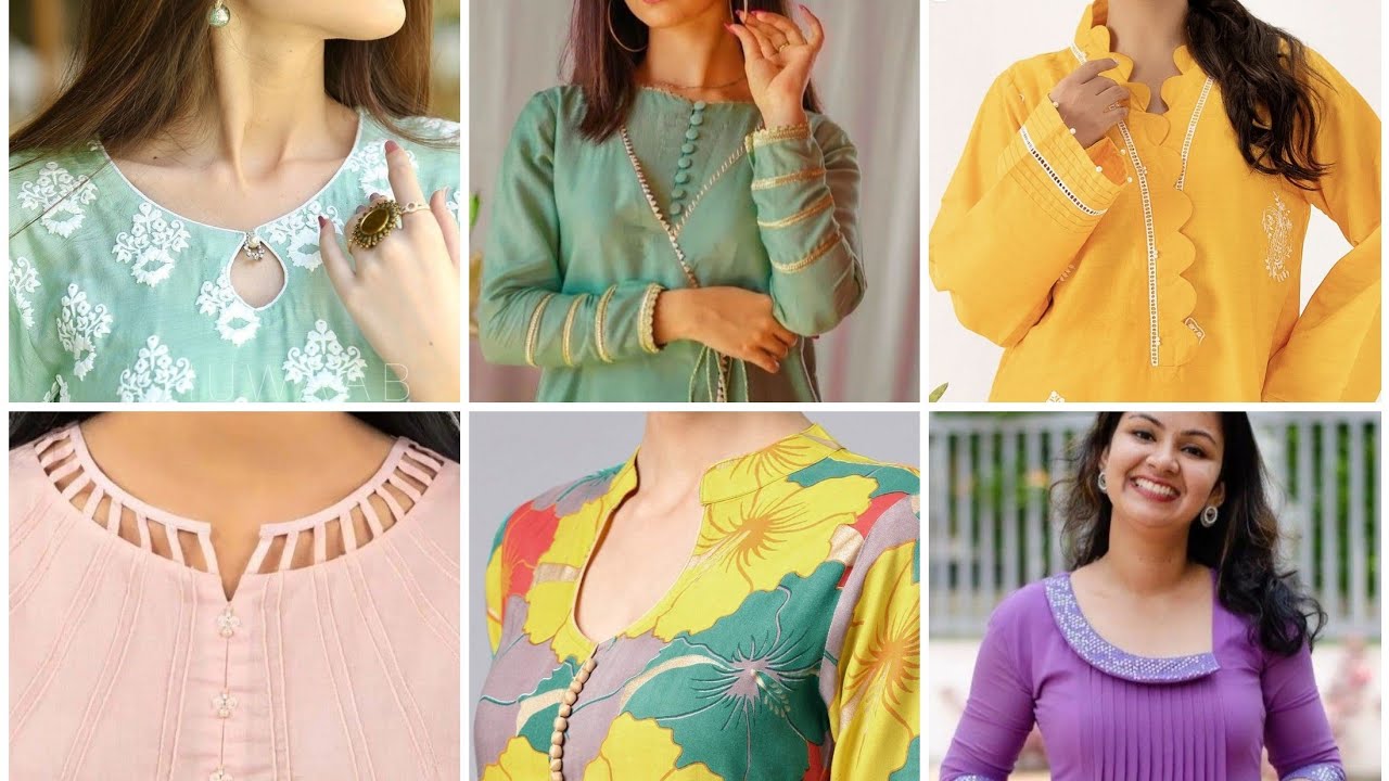 12 Latest Kurti Neck Designs You'll Fall in Love With