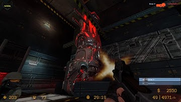 ZOMBIE ESCAPE MOD ON COUNTER-STRIKE: SOURCE, MAP: ZE_DOOM 3, CSS