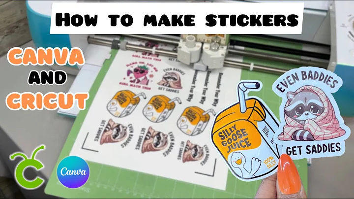 Easy DIY Stickers with Canva and Cricut – Step-by-Step Guide