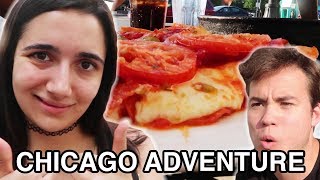 Trying Chicago Deep Dish Pizza For The First Time
