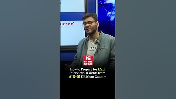 How to Prepare for ESE Interview? | Insights from the topper | Must Watch | MADE EASY