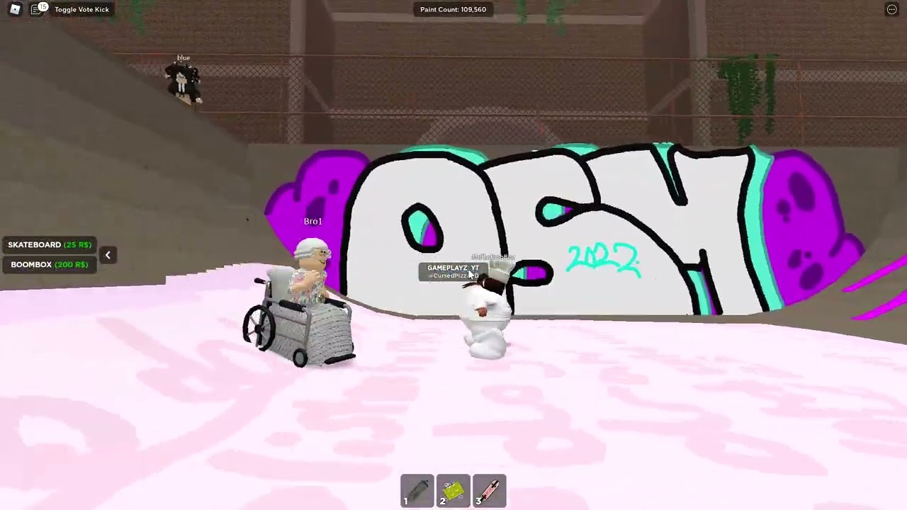 Spray Paint Pro Servers Graffiti Tour 2 (ROBLOX) YouTube