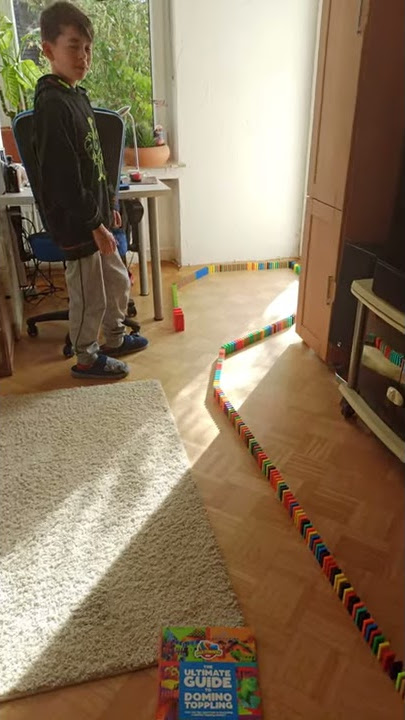 my longest domino line