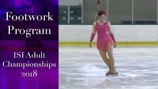 Freestyle 5 Footwork Event at ISI Adult Championships 2018