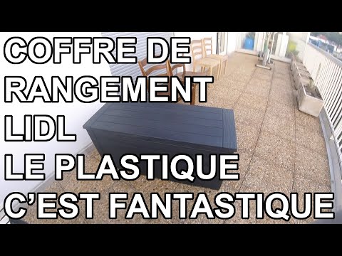 Coffre de rangement extérieur Lidl - Florabest