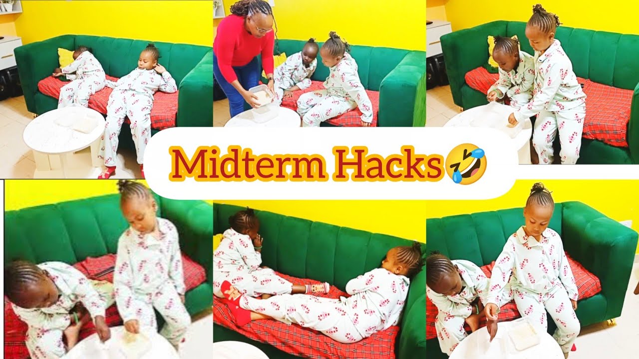 How I Am Keeping My Kids Busy This Midterm |Rice Counting Trick😂