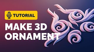 Blender 3.0 Ornament 3D Modeling Tutorial | Polygon Runway