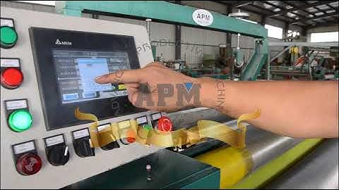 Full automatic wire mesh weave machine