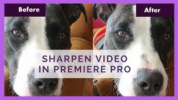 How to Sharpen HD to look like 4k in Adobe Premiere Pro CC