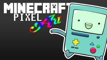 BMO - Minecraft Pixel Art (with Zombiemannn!)