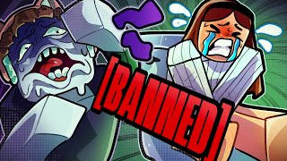 Playing BANNED Roblox Games!