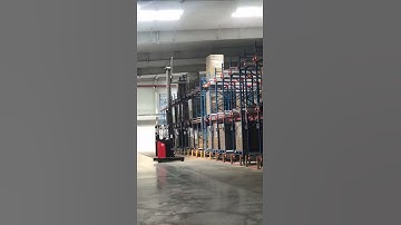 forklift + radio shuttle car