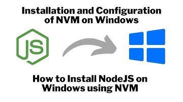 Install Nodejs, npm using NVM on Windows | Easy Tutorial