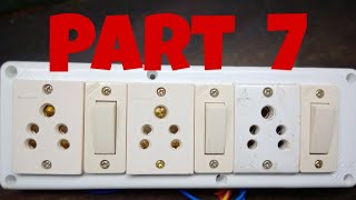 3 Switch 3 Socket board connecstion Part 7||Sinha Electricals