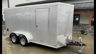 ITI Cargo 7x14&#39; Honor Line Enclosed Cargo Trailer 7000# GVW Y8414HLV-TA-070