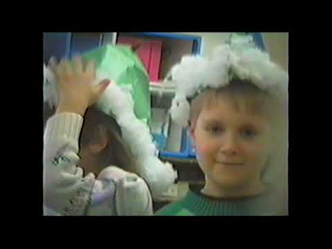 Justin's 1st Grade Chesaning Big Rock Elementary School Singing Christmas Songs Mrs. Ambrose 12-1990