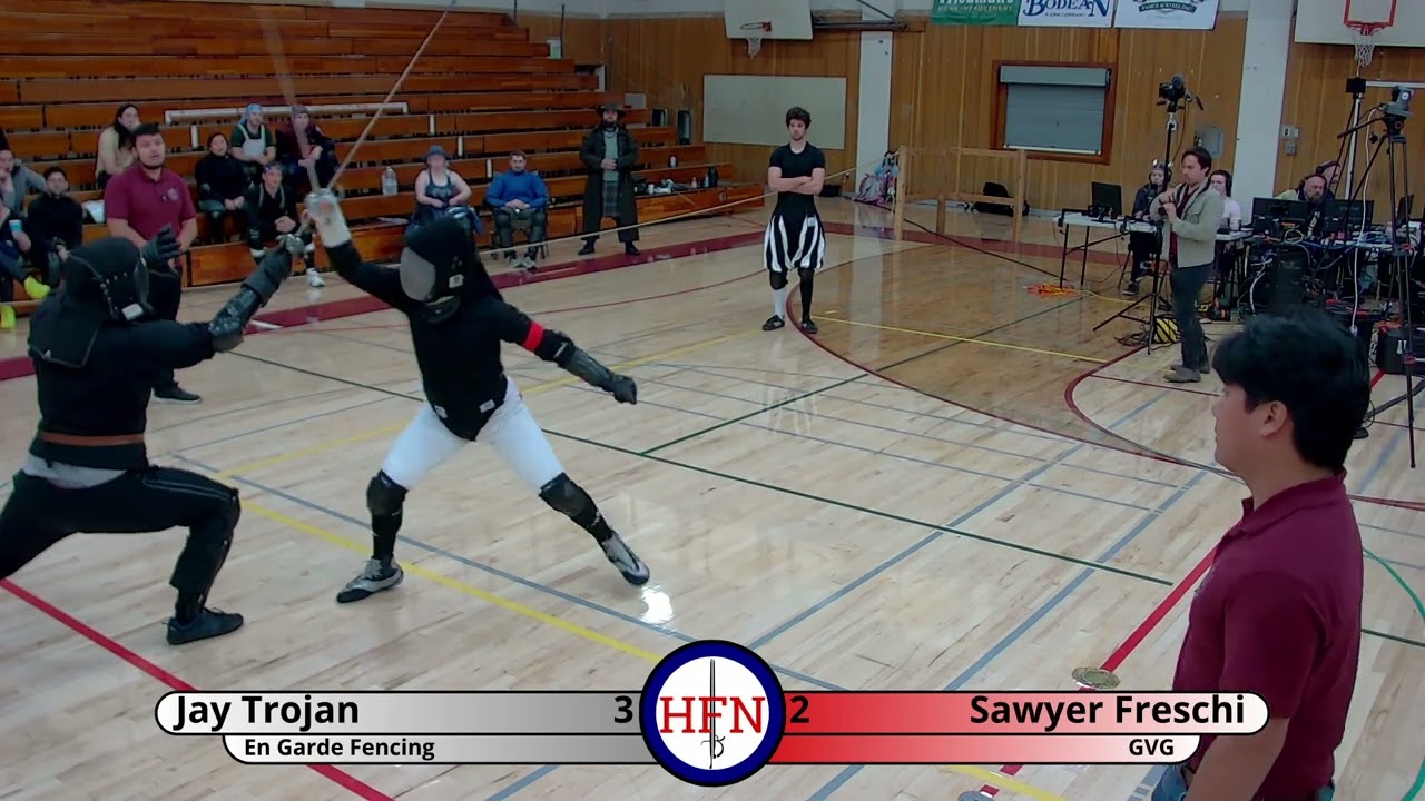 WCSCIV Open Rapier Gold Jay Trojan vs Sawyer Freschi