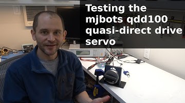 mjbots qdd100 - Measuring the max torque and speed