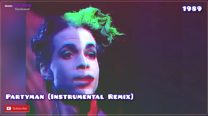 Prince Unreleased 117 | Partyman [Instrumental Remix] (1989) @duane.PrinceDMSR