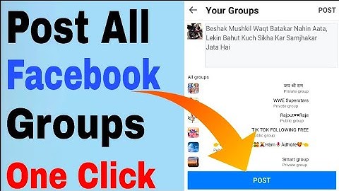 POST ALL FACEBOOK GROUPS IN ONE CLICK | #SHORTS #YTSHORTS #SHORTBETA
