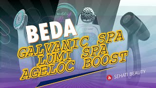 BEDA GALVANIC SPA, LUMI SPA DAN AGELOC BOOST nu skin review