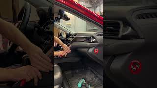 Контурная подсветка Toyota Camry 70#шумоизоляцияавто