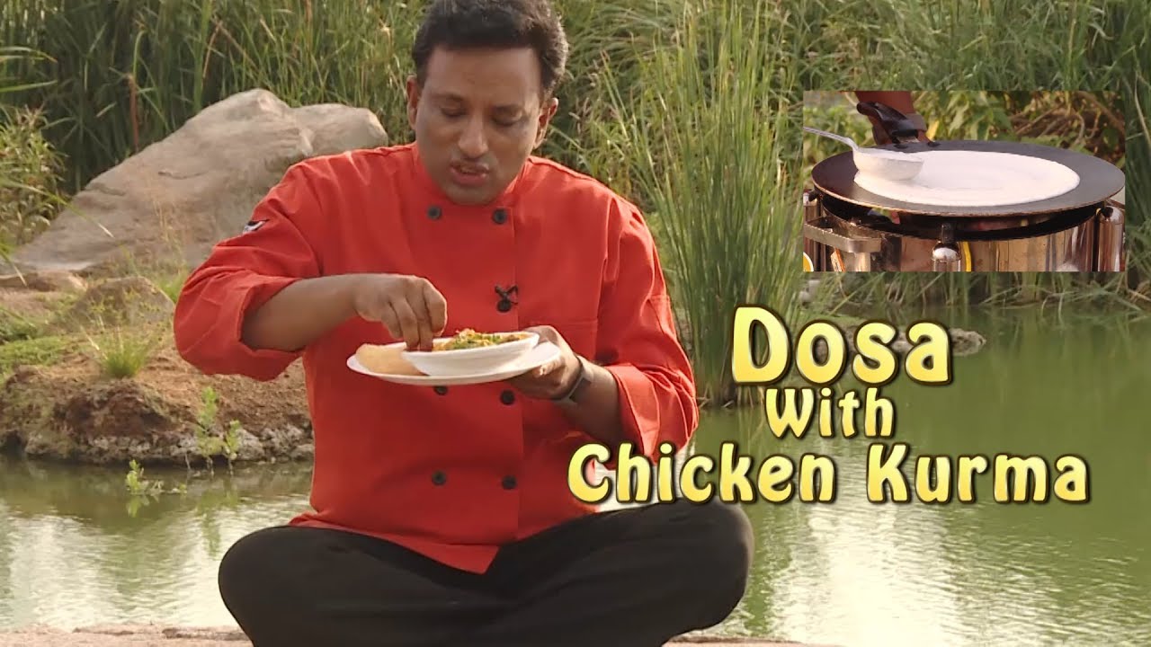 Dosa - Chicken Aloo Korma | Vahchef - VahRehVah