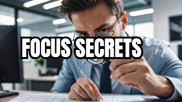 Master Your Focus:  Overcome Distractions and Boost Productivity (2024)