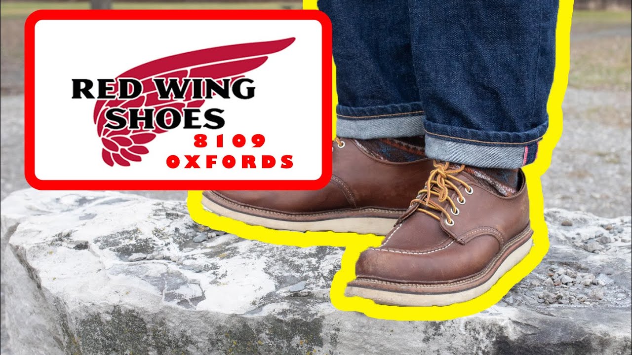 Red Wing Heritage: Moc Toe Oxford 8109