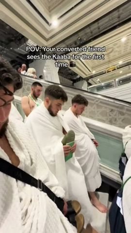 Converted Muslim sees the Kaaba for the first Time | Masjid al Haram | #Umrah