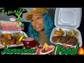 Jamaican Mukbang || Trying Jamaican 🇯🇲 Food 🥘 For the First Time | Oxtail, Jerk 🍗, Sorrel |