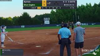 Byrnes vs Clover High School Softball (2024.05.16)