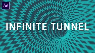 Trippy Infinite Looping Tunnel in After Effects