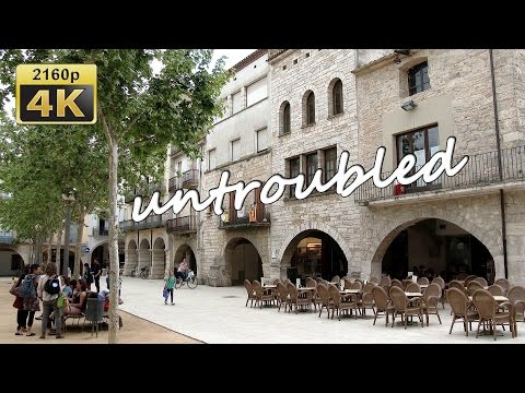 Banyoles, a guided Tour through the Old Town, Catalonia - Spain 4K Travel Channel