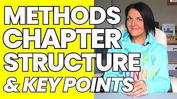 How to write a methodology section – structure it around these six key headings