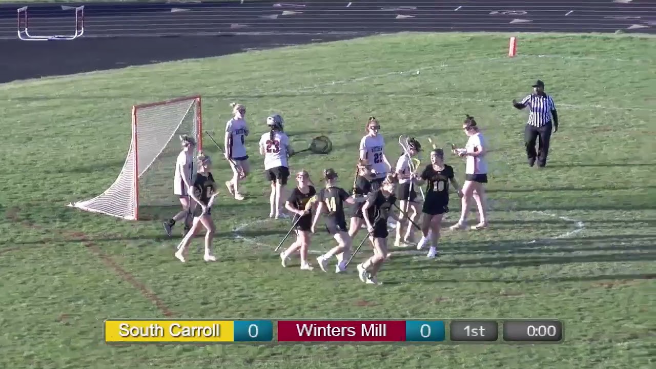 South Carroll at Winters Mill Girls LAX 1st Half