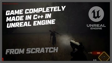 Zombie Multiplayer Game | Built from Scratch in C++ | Unreal Engine