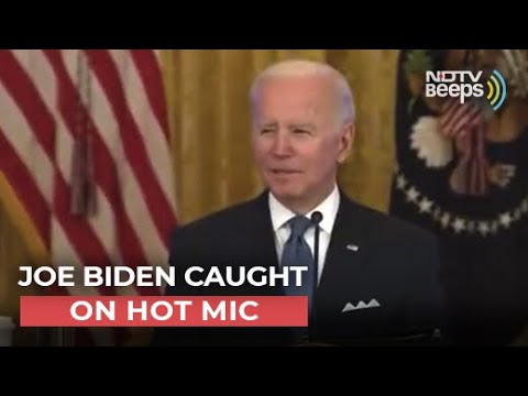 Joe Biden Caught Mocking Reporter: ‘Stupid Son Of A B****’ - NDTV