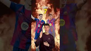 Las notas del Barsa en toda la temporada #fcbarcelona #raphinha #futbol #laliga #deporte #shorts