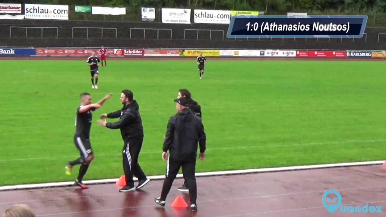 SV Saar 05 gegen FSV Salmrohr - Siegtreffer