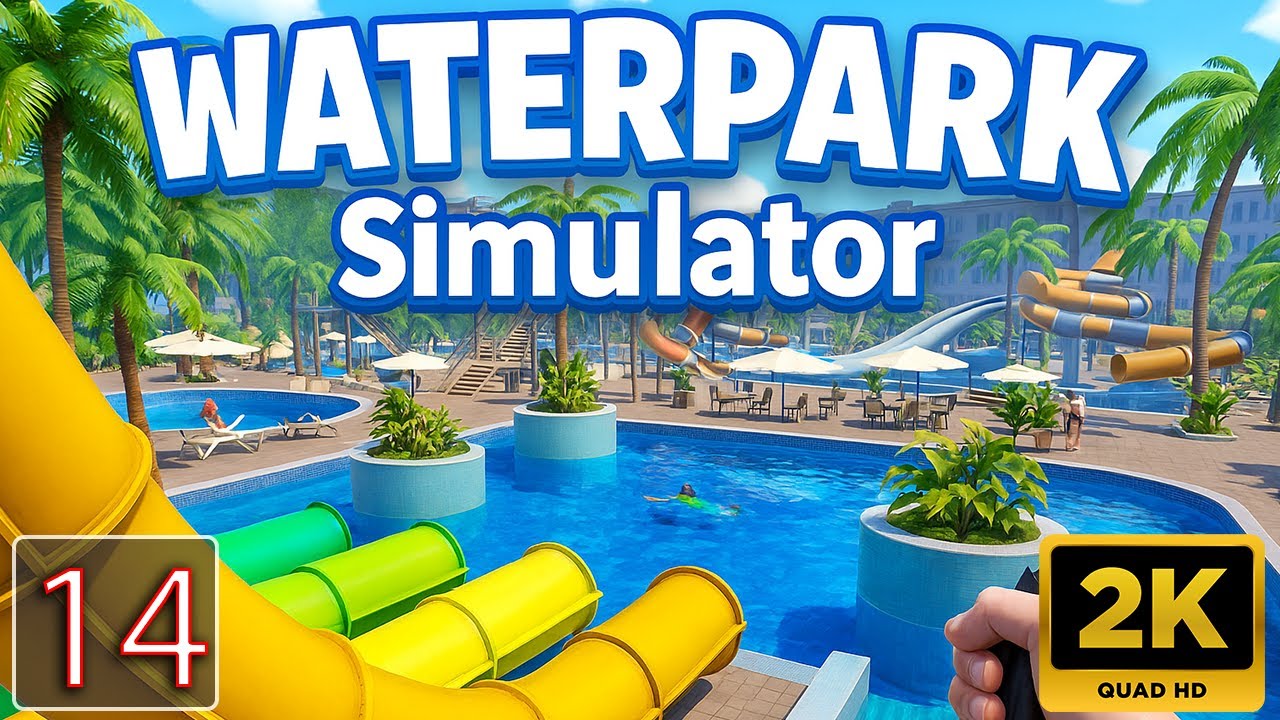 Dive into Fun! 🌊 Waterpark Simulator Gameplay - Build Your Dream Aquatic Paradise! Part 14