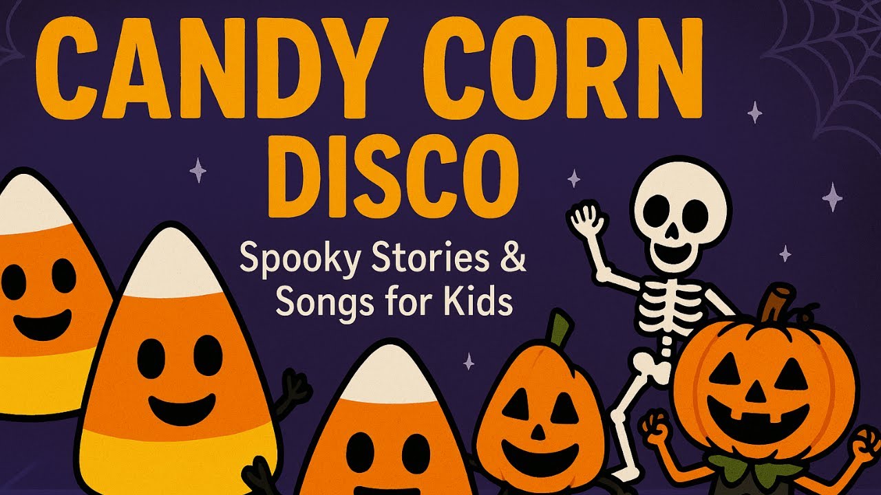 Candy Corn Dance Party| Spooky Stories For Kids - YouTube